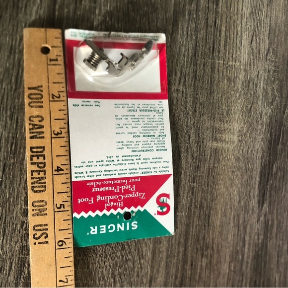 Vtg NOS Singer Zipper Cording Foot - Picture 8 of 10